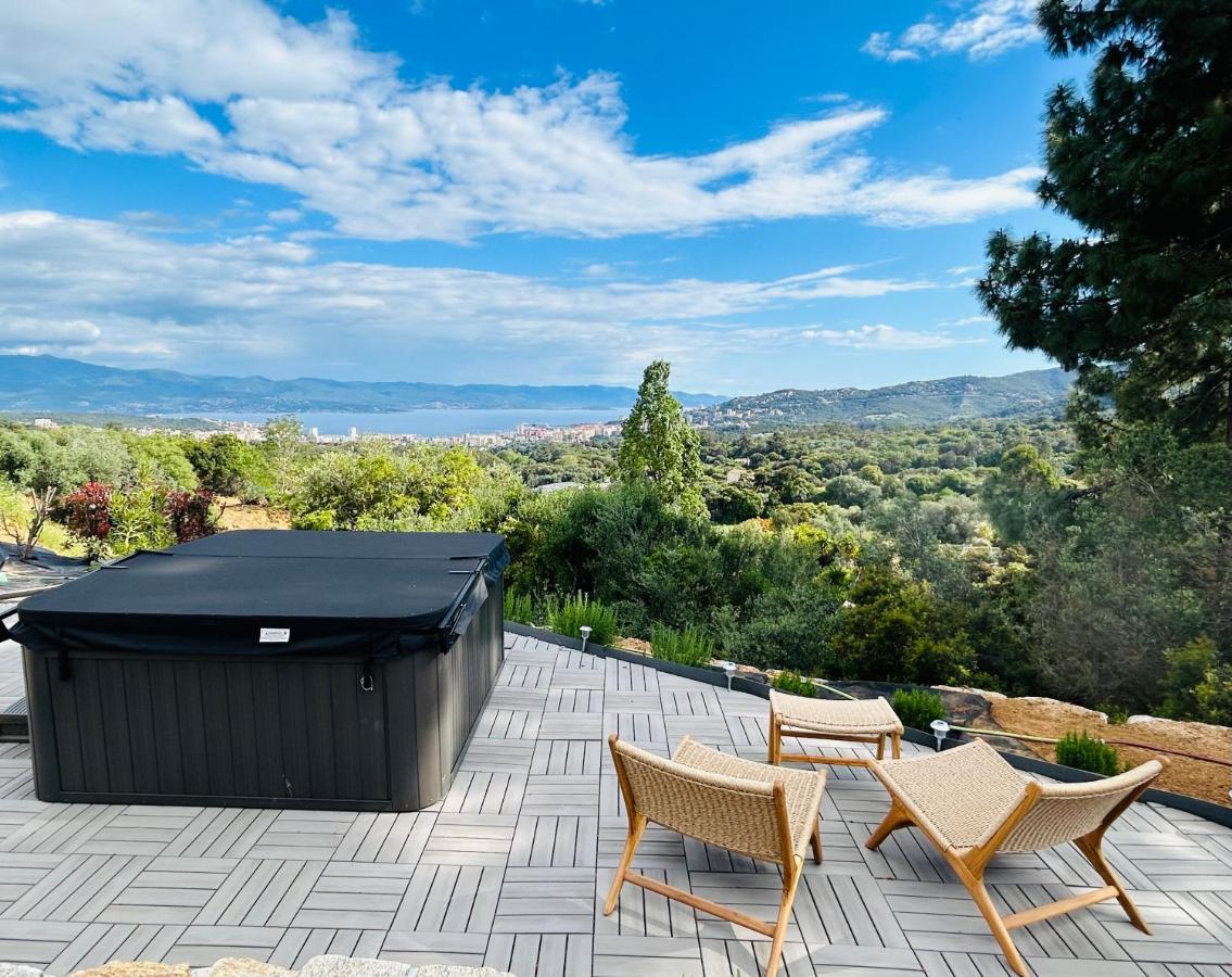 Casa Lc Chambre2 Vue Mer Jacuzzi Ajaccio  Eksteriør bilde